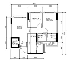 Blk 366A Sun Breeze (Sembawang), HDB 3 Rooms #631468671